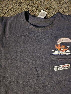 2000 Warner Bros Studio Store Loony Tunes Yosemite Sam Pocket Shirt